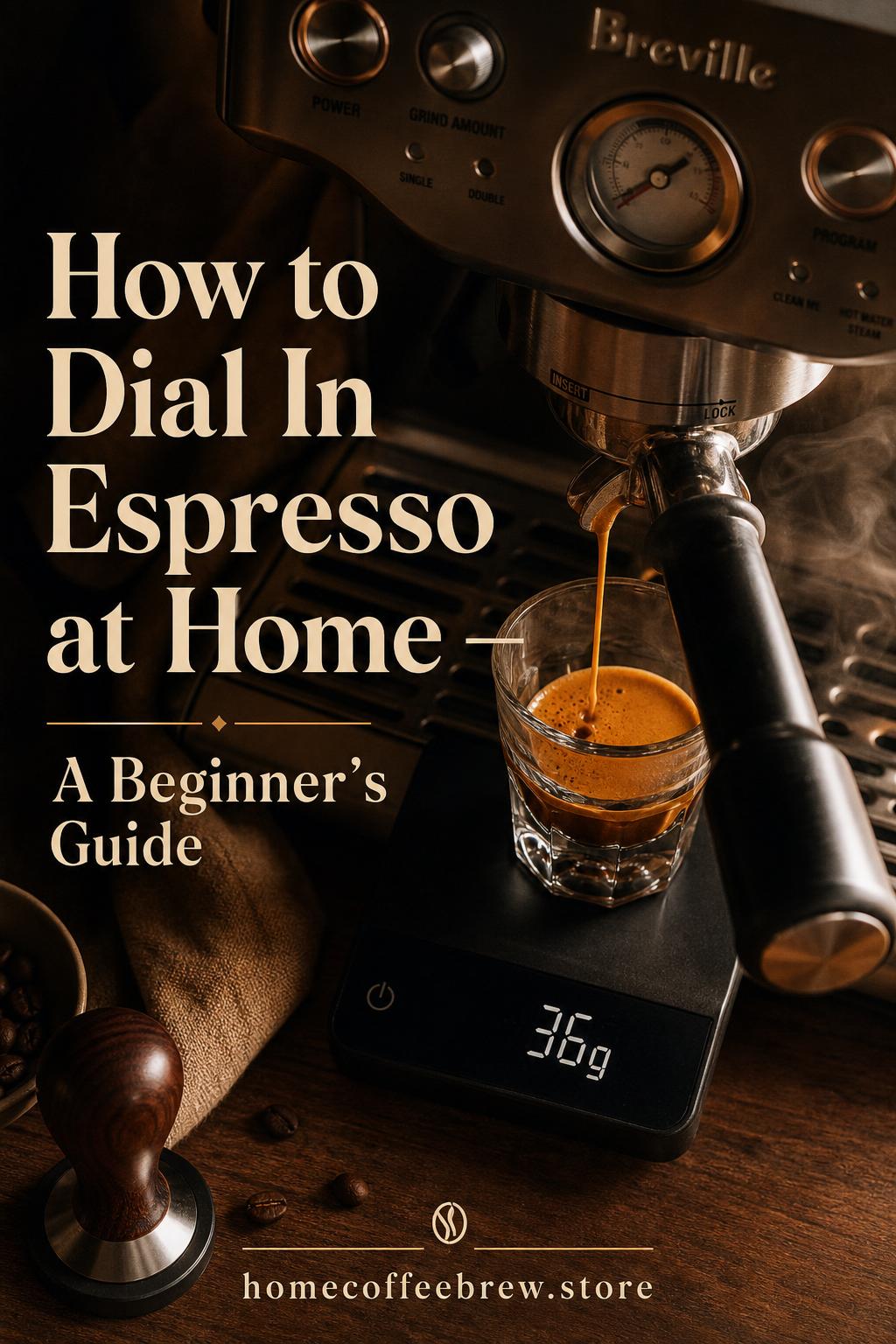 How to Dial In Espresso at Home: A Beginner's Guide for 2026